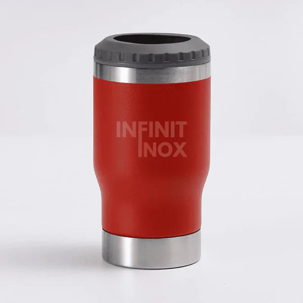 Copo Térmico Cooler Infinit Inox Com Abridor + Brinde | COMPRE 1 LEVE 2